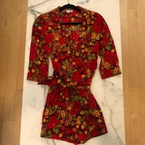 Simons (TWIK) Floral Romper